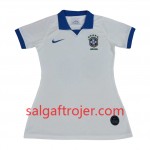 Brasilien Fodboldtrøjer Dame Udebanesæt Copa América 2019 Kort ærmer Brasilien Fodboldtrøjer Dame Udebanesæt Copa América 2019 Kort ærmer